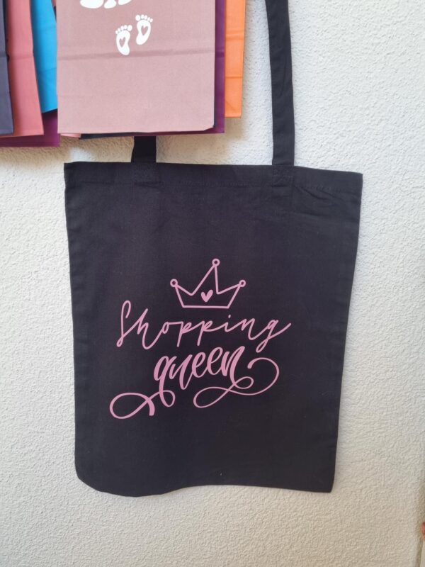 Stofftasche „Shopping Queen“