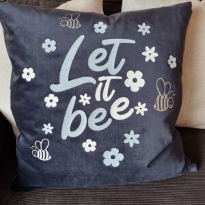 Zierkissen „Let it bee“